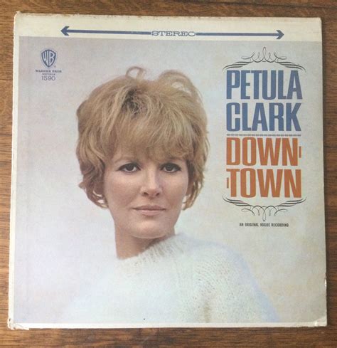 Petula Clark Downtown Stereo Vinyl Lp 1968 Wb Records Ws 1590