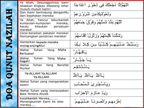 Doa Qunut Dan Maksud Riset