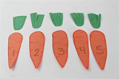 Carrot Garden Craft For Preschoolers • Faith Filled Food For Moms