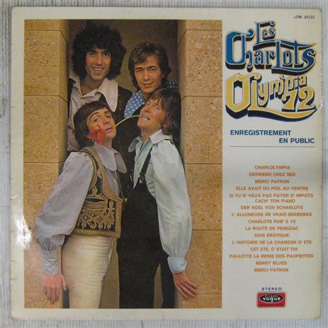 Les charlots l'aperobic l'apérobic est une chanson française écrite et composée par les charlots, sortie sur les ondes en 1983. Les Charlots Olympia 72 (Vinyl Records, LP, CD) on CDandLP