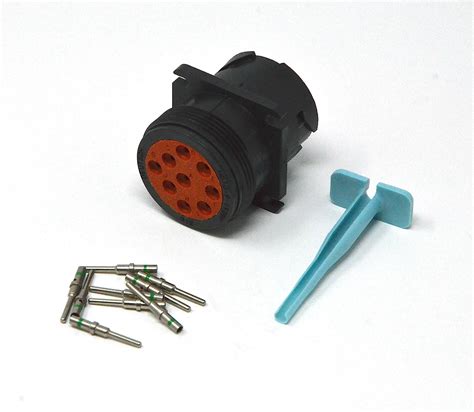 Buy Deutsch Hdp10 9 Pin Male Sae J1939 Diagnostic Connector Kit 14 16