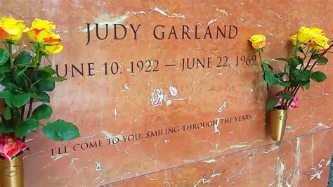 Judy Garlands New Los Angeles Resting Place Hollywood Forever Cemetery Youtube