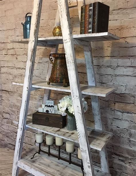 Pin By Kathy Shope Kunes On Repurposed ~ Upcycling Repurposed Ladders