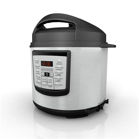 Electric pressure cookers are good enough for those who are desiring to have a more robust. BLACK+DECKER 6 Qt. Stainless Steel Digital Pressure Cooker ...