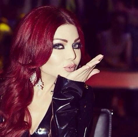 Haifa Wehbe Hairstyles And Colors