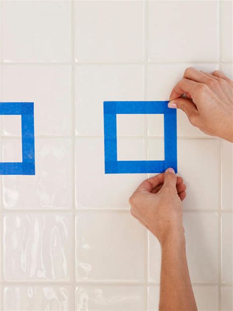 We decided to paint the outdated tile vs. How to Paint Ceramic Tile - DIY Painting Bathroom Tile