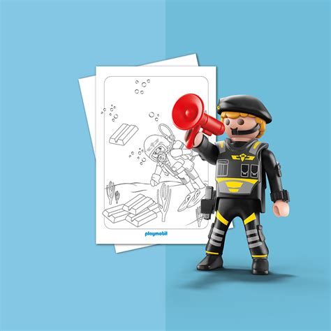 Playmobil zum ausmalen 3 playmobil ausmalbilder. Malblatt - PLAYMOBIL SEK PLAYMOBIL® Deutschland