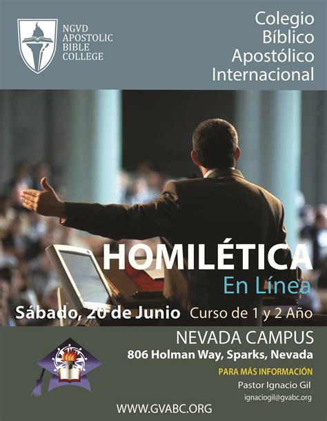 Ngvd Apostolic Bible College Colegio Biblico Apostolico Internacional