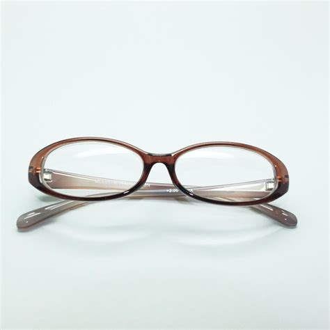 Fun Reading Glasses See Thru Coffee Brown Jelly Whimsy Oval Frame 1 50 Lens