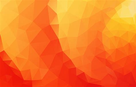 Orange Geometric Wallpapers Wallpaper Cave