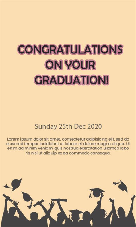 10 Graduation Card Template Free Psd Template Business Psd Excel