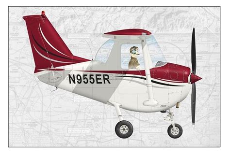 Cessna 152 Cessna Cartoon Airplane Cartoon Plane