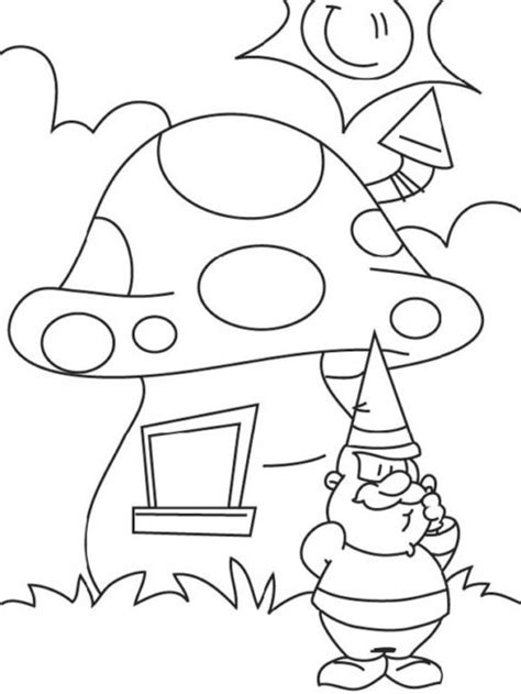 Childish design for kids activity colouring book about fantasy forest world. Cute Mushroom Coloring Pages at GetColorings.com | Free ...