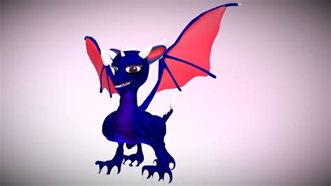 Dragon Cartoon Model 3d Download Free 3d Model By Xeratdragons