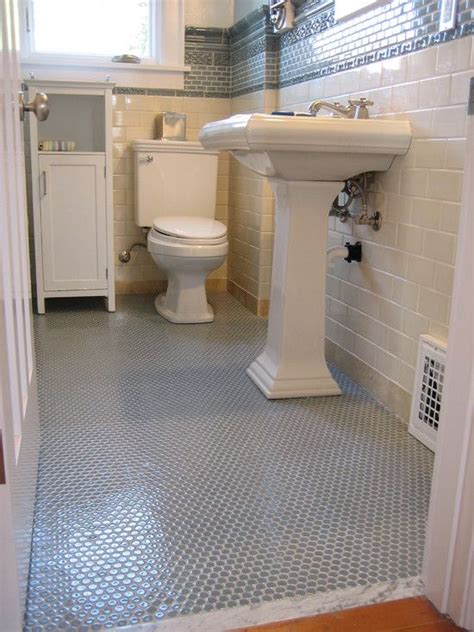 Free Penny Bathroom Floor Basic Idea Home Decorating Ideas