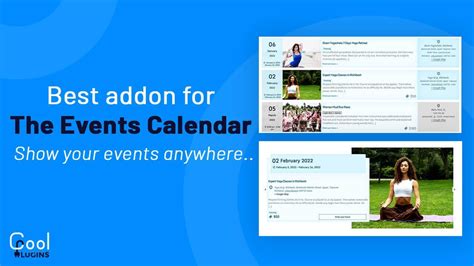 The Event Calendar Shortcode Cool Plugins Youtube