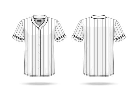 Baseball Jersey Template Vector Png Vector Psd And Clipart With