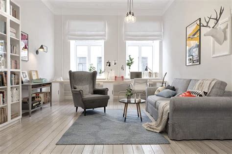 Scandinavian Living Room Interior Design Baci Living Room