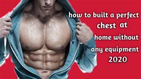 How To Build A Chest At Home Without Any Equipment Chest Excresize At
