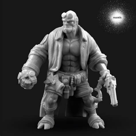 Mantic Games Reveal First Hellboy Miniature You Could Win One To