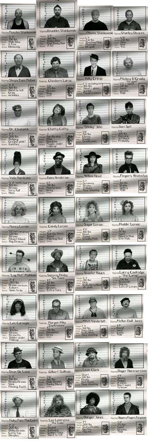 Mug Shots collage (S1) by Towers-of-Obscure on DeviantArt