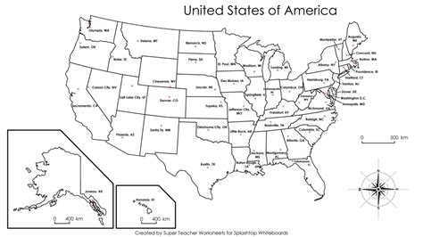Just For Fun Us Map Printable Coloring Pages Gisetc United States
