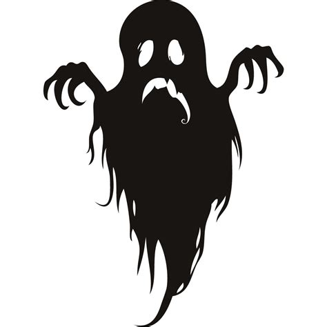 Scary Ghost Halloween Wall Art Stickers Wall Decal Transfers