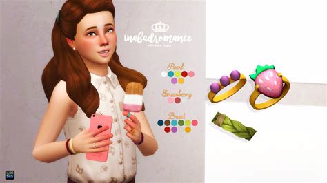 Sims 4 Ccs The Best Rings For Kids By Inabadromance