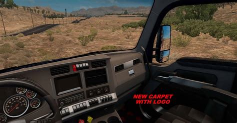 Kenworth T680 Truck Interior 3 American Truck Simulator Mod Ats Mod
