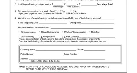 Lost Wage Form ≡ Fill Out Printable Pdf Forms Online