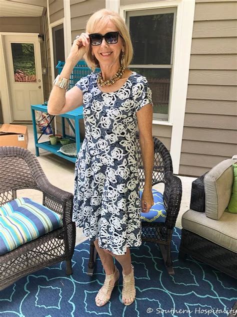Fashion Over 50 Cool Summer Dress Southern Hospitality Casual Summer