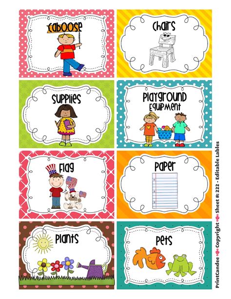 Perfect Free Printable Preschool Classroom Job Chart Esl Food Crossword