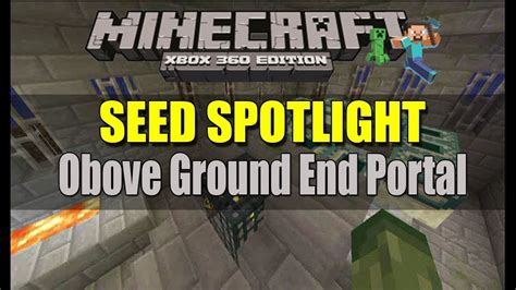 Minecraft Xbox 360 Edition Obove Ground End Portal