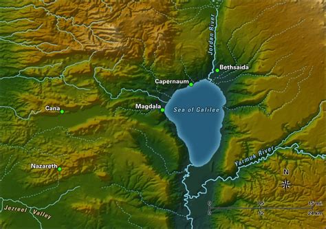 Map Capernaum Spm G 03 Bible Overview Bible Mapping Bible