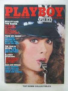 Playboy Magazine May Kym Malin Potm Beauty And The Badge Ebay