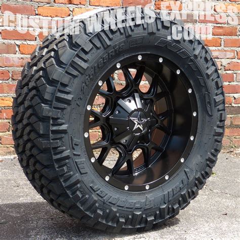 18 Dropstars 645b W 28565r18 Nitto Trail Grappler Tires Wrangler