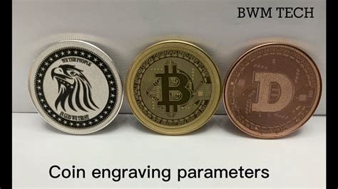 Coins Blanks Laser Engraving Parameters Fiber Laser Marking Machine