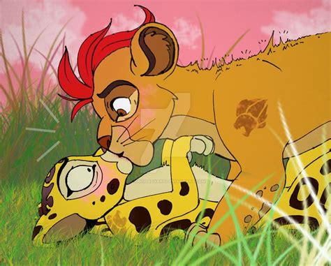 Kion And Fuli And Unexpected Kiss By Youngladyart Fotos Del Rey Leon