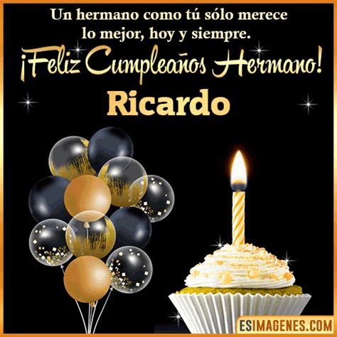 Recolectar 121 Images Feliz Cumpleaños Ricardo  Viaterramx