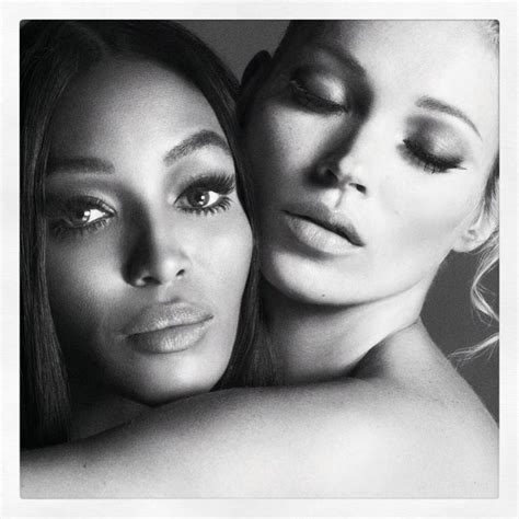 Dynamic Duo Kate Moss Naomi Campbell Supermodels