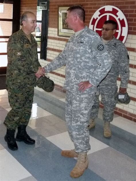 Missouri Guard Shares Homeland Response Process With Chilean Officers