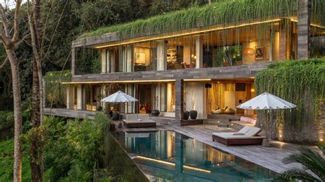A Luxury Jungle Residence In Bali An Inspiring Two Storey Concrete