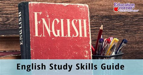 Study Skills Learn How To Study English