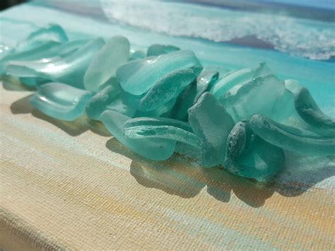 Sea Glass Beach Glass Light Blue Sea Glass By Seanatureart On Etsy