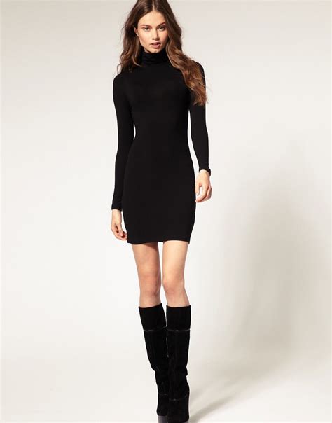 I Love This Dress If You Found A Fitted Jersey Short Long Sleeve Turtle Neck I Would Love It