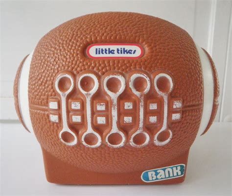 We've made it for 50 years, and will do 50 years from now. Little Tikes Football Piggy Bank Miniature Toy Box Brown ...