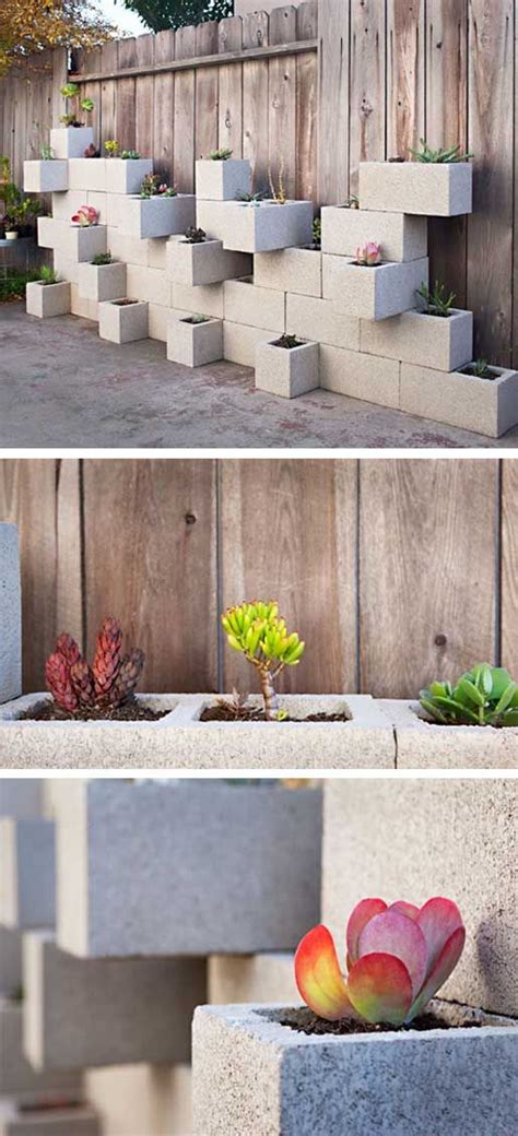 Ver más ideas sobre jardines, jardinería, escaleras jardín. How to Jardineras con bloques de hormigón | Cinder block ...