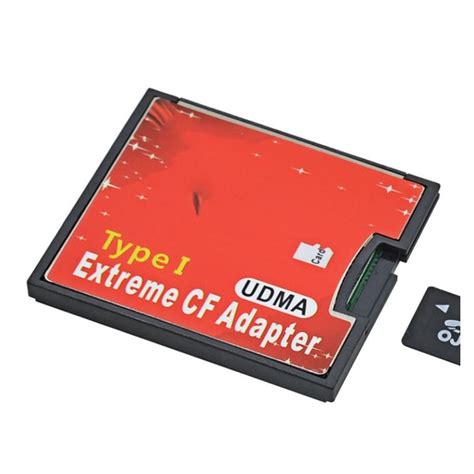 Check spelling or type a new query. Micro memory TF to CF Card Adapter MicroSD Micro SD/HC to Compact Flash Type I Memory Card ...