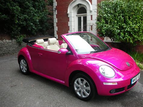Get It In Pink Everything Pink Pink Volkswagen Beetle Pink Vw Bug