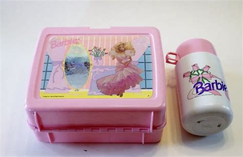 Vintage 1990 Barbie Lunchbox And Thermos Etsy Lunch Box Barbie Barbie Accessories